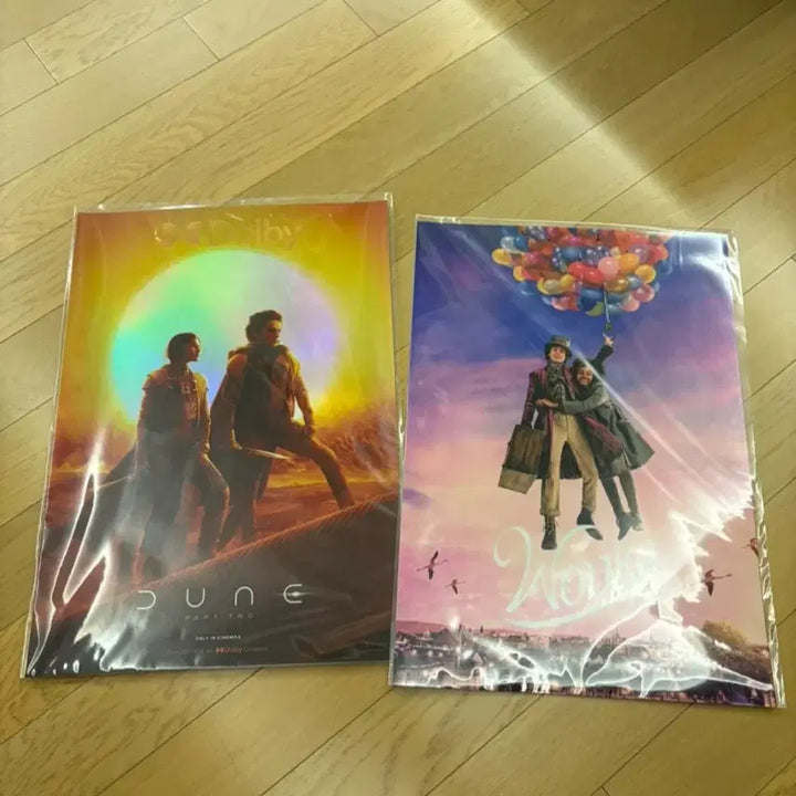 [SOLD OUT] 티모시 듄 2 돌비 웡카 pet 영화 포스터 일괄