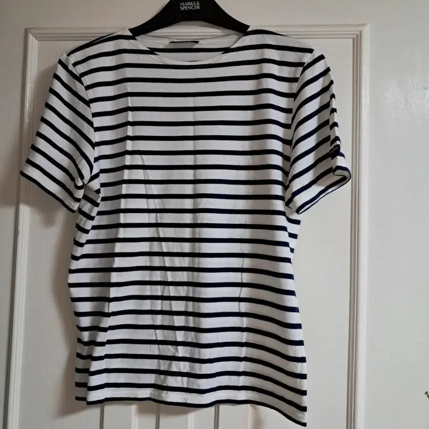 [BUNJANG] Saint James Striped Short Sleeve T-Shirt / 세인트제임스 스트라이프 반팔 티셔츠