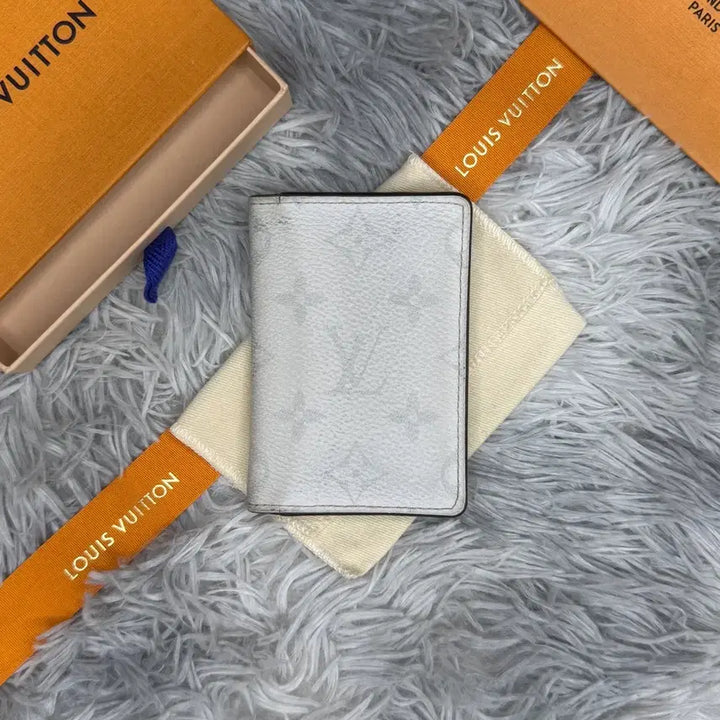 [BUNJANG] Louis Vuitton Monogram Eclipse Organizer White / [OS] 루이비통 이클립스 오거나이저 화이트