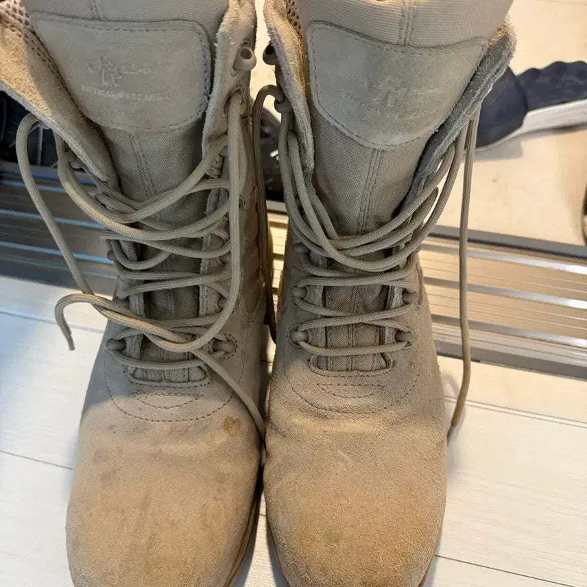 [BUNJANG] Tactical Research Desert Boots (9.5R, Fits 275-280mm) / 미군화 택티컬 리서치 사막화 9.5R 실측 275~280mm