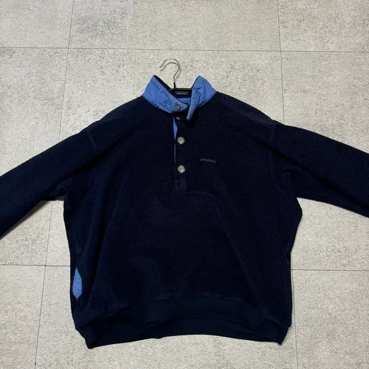 [BUNJANG] Patagonia Fleece Navy XL / 파타고니아 플리스 네이비 XL (L사이즈감)made in usa