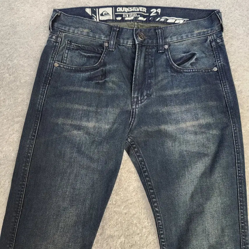 [BUNJANG] Quiksilver Slim Tapered Denim Pants (Size 29) / [새상품] Quiksilver 슬림 테이퍼드 데님 팬츠 29