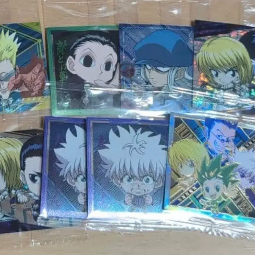 [BUNJANG] Hunter x Hunter Wafer Sticker Bundle Set / 일괄) 헌터헌터 웨하스 스티커