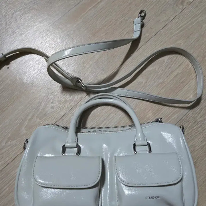 [BUNJANG] Standoil Chubby Half Bag Pale Grey / 스탠드오일 츄비하프백 페일그레이