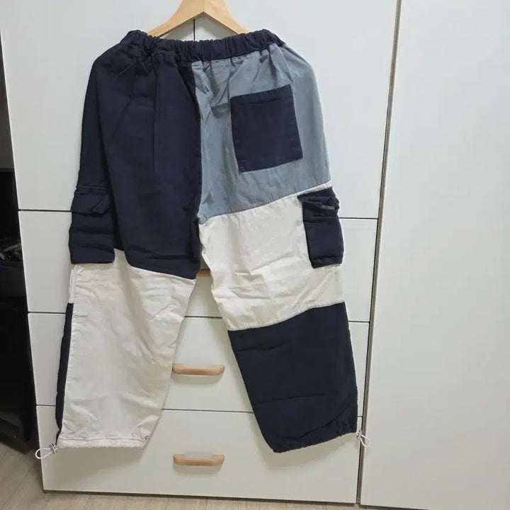 [BUNJANG] Patch Cargo Wide Pants / 패치 카고 와이드팬츠 프리사이즈