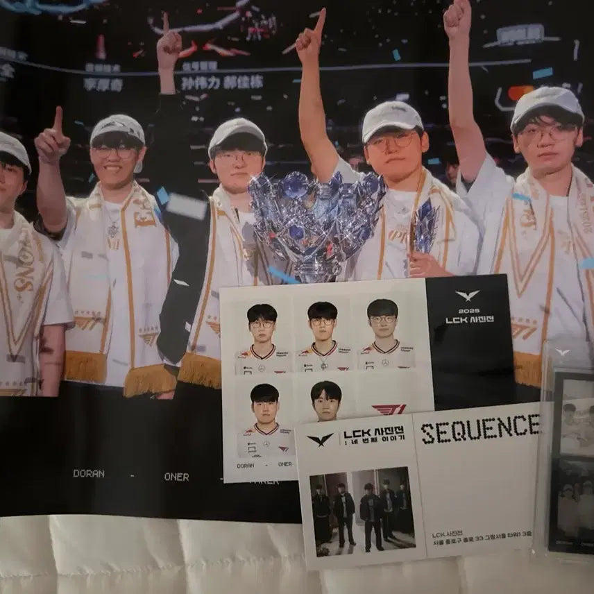 [BUNJANG] T1 LCK Photo Exhibition Goods Set / Lck 사진전 t1 티원 세트
