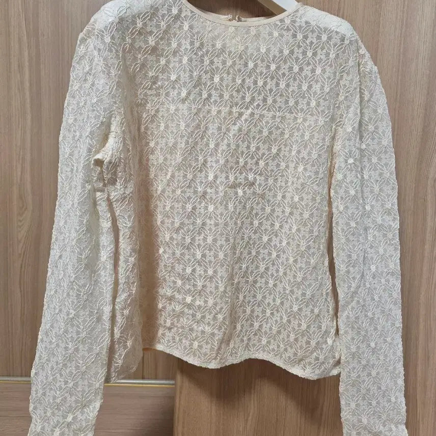 [BUNJANG] ORR See-Through Lace Blouse L / (무배)ORR 오르 시스루 레이스 블라우스   L