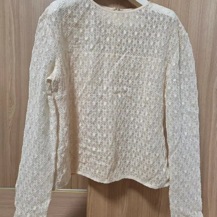 [BUNJANG] ORR See-Through Lace Blouse L / (무배)ORR 오르 시스루 레이스 블라우스   L