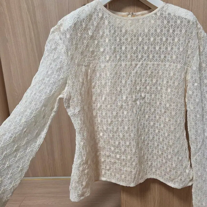 [BUNJANG] ORR See-Through Lace Blouse L / (무배)ORR 오르 시스루 레이스 블라우스   L