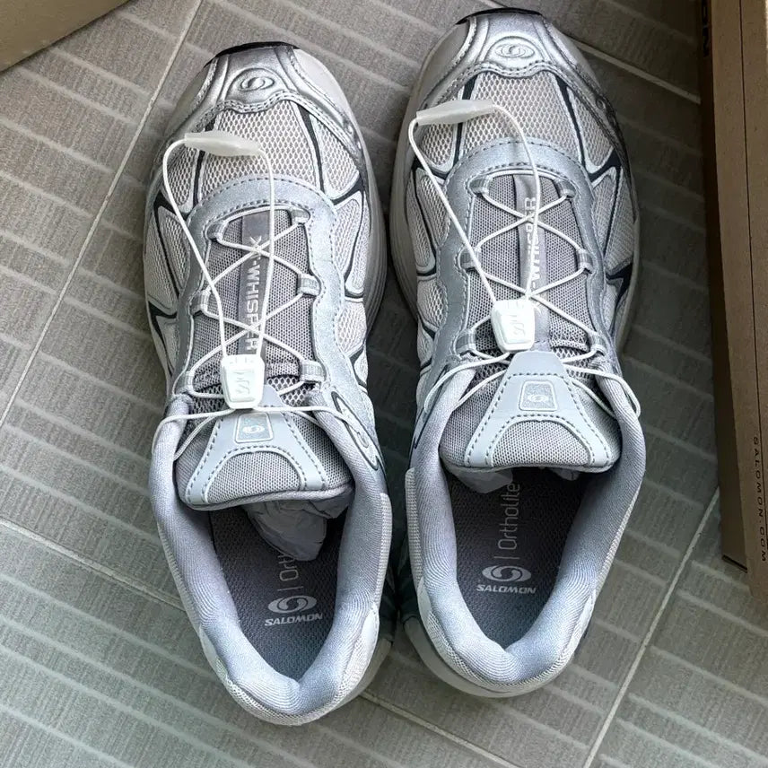 [BUNJANG] Salomon XT-Whisper Silver Running Shoes Sneakers / (정품) 살로몬  XT-위스퍼 255 / 신발 / 운동화 /