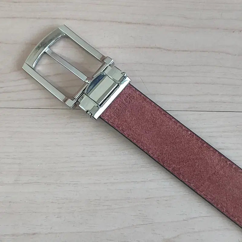 [BUNJANG] Saffiano Leather Casual Dress Belt for Men / 남성벨트 사피아노 캐주얼 정장 벨트 벨트 새상품
