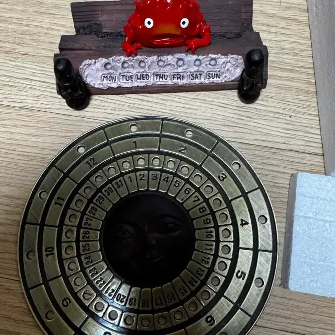 [BUNJANG] Studio Ghibli Calcifer Perpetual Calendar / 지브리 캘시퍼만년달력 팝니다
