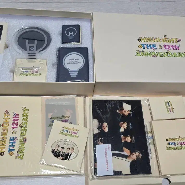 [BUNJANG] Highlight 12th Anniversary Goods Puzzle / 하이라이트 12주년 굿즈
