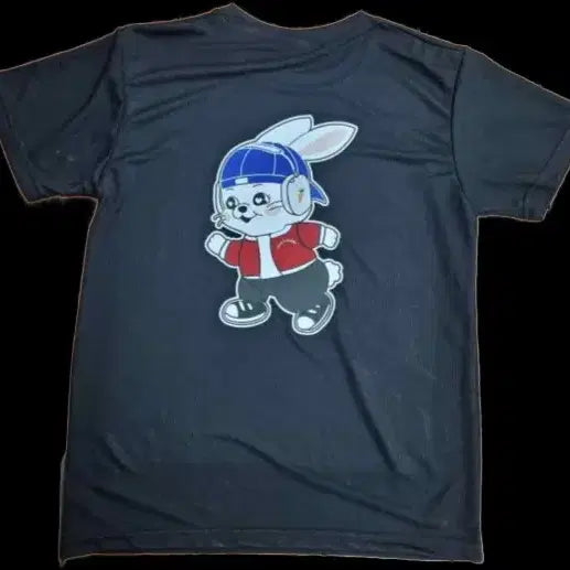 [BUNJANG] ROCA Jeans Korean Military T-Shirt Black / 로카진스 국군 티셔츠 블랙 (방패,색깔)