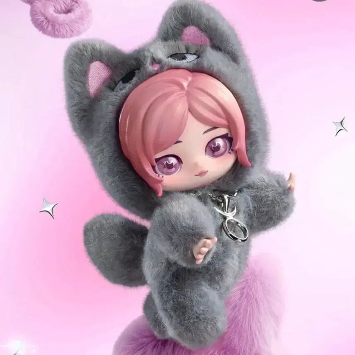 [BUNJANG] POP MART x aespa Giselle Unsealed Plush Keyring / [팝마트 미개봉] 에스파 콜라보 지젤