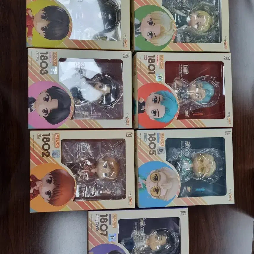 [BUNJANG] BTS Nendoroid Full Set / 넨도로이드 BTS 7종 세트