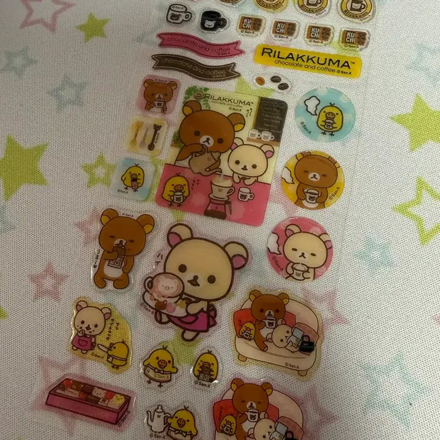 [BUNJANG] Rilakkuma Classic Sticker Set / 리락쿠마 고전스티커 양도