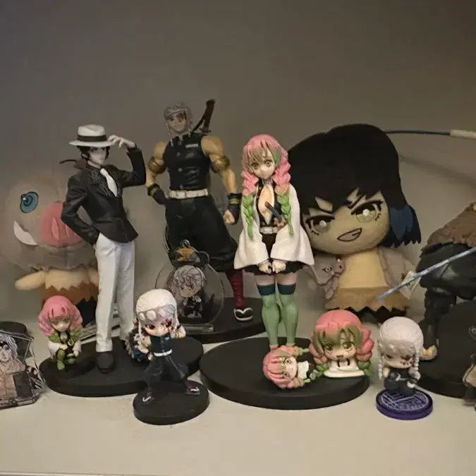 [BUNJANG] Demon Slayer Acrylic Figure Bundle Set / <<일괄>> 귀멸의칼날 피규어 아크릴