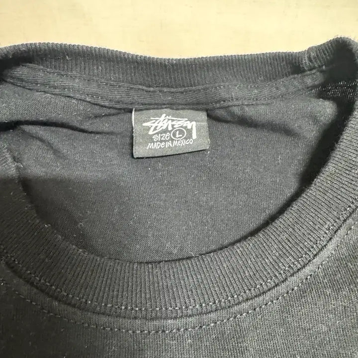 [BUNJANG] Stussy Fuzzy Dice Short Sleeve T-Shirt Black L / (S급)스투시 퍼지 다이스 반팔 블랙 L