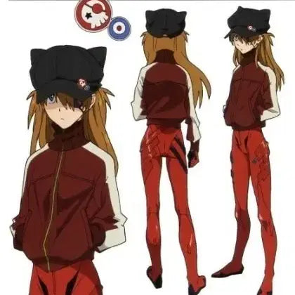 [BUNJANG] Evangelion Q Asuka Langley Soryu Cosplay Set / 에반게리온 Q 아스카 코스프레 판매