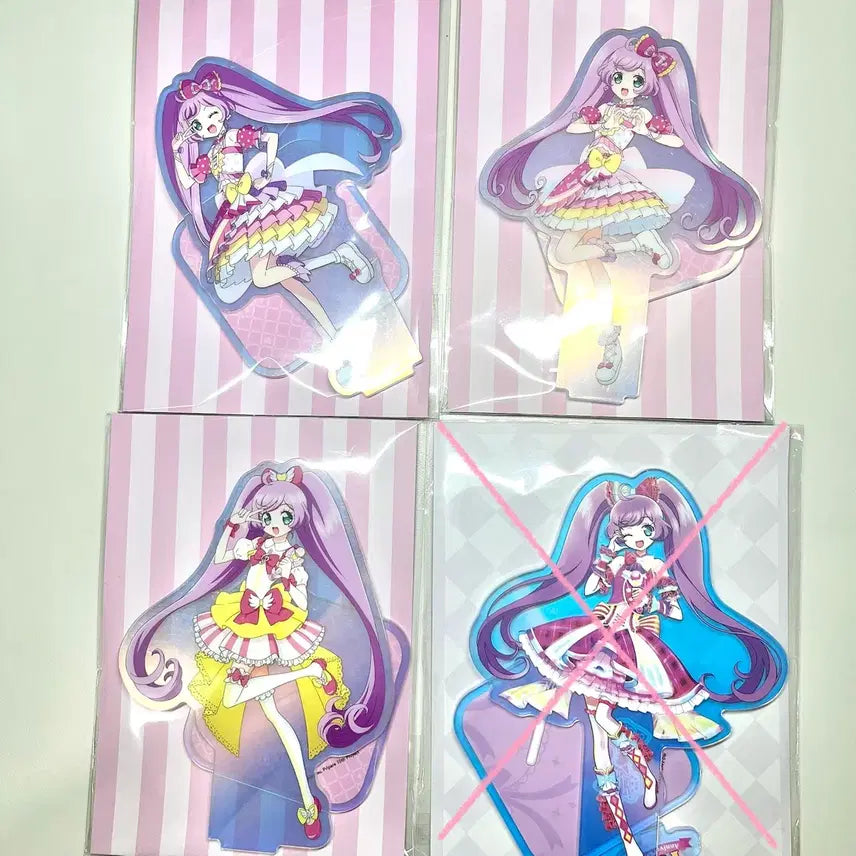 [BUNJANG] Pripara LaLa Acrylic Stand Bundle Set (VSquare Pop-up) / 일괄 미개봉 스타파라 프리파라 라라 아크릴 스탠드 브이스퀘어 팝업