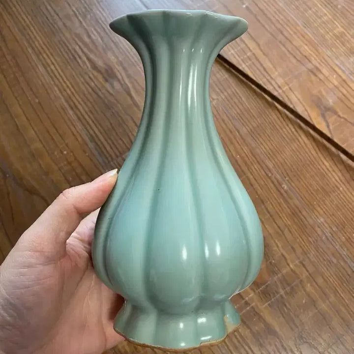 [BUNJANG] Late Qing Dynasty Longquan Celadon Porcelain Vase / 진품 청나라후기 용천요(운송시간10일)