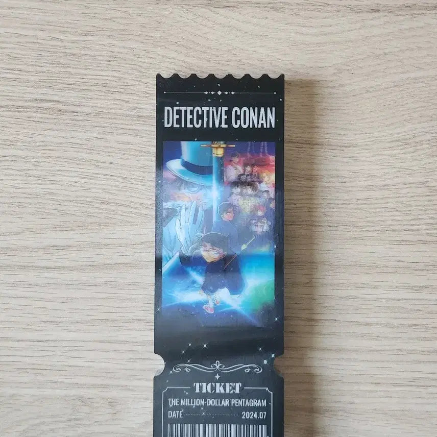 [BUNJANG] Detective Conan 30th Anniversary 1 Million Dollar Pentagon Goods Glitter Shaker Hologram Card / 명탐정 코난 30주년 기념 굿즈 100만 달러의 팬타그램
