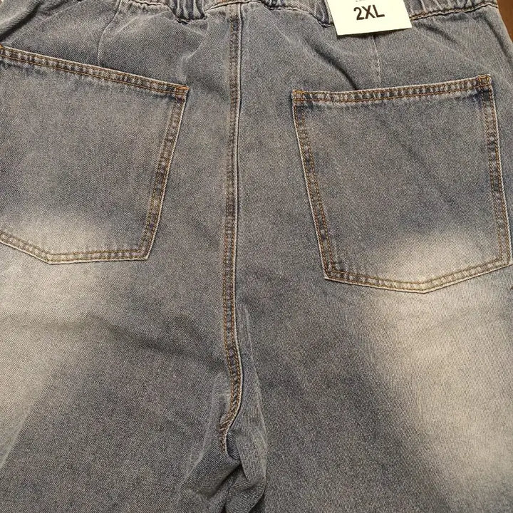 [BUNJANG] Premium Jeans Denim Cargo Shorts / 프리미엄진스 데님 카고 반바지