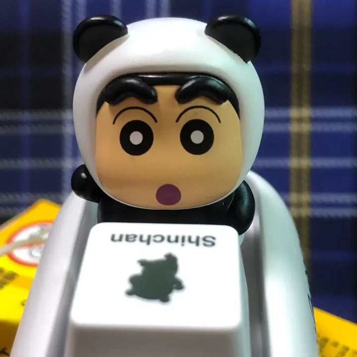 [BUNJANG] Panda Shin-chan Keycap Keyring / 판다짱구 키캡키링