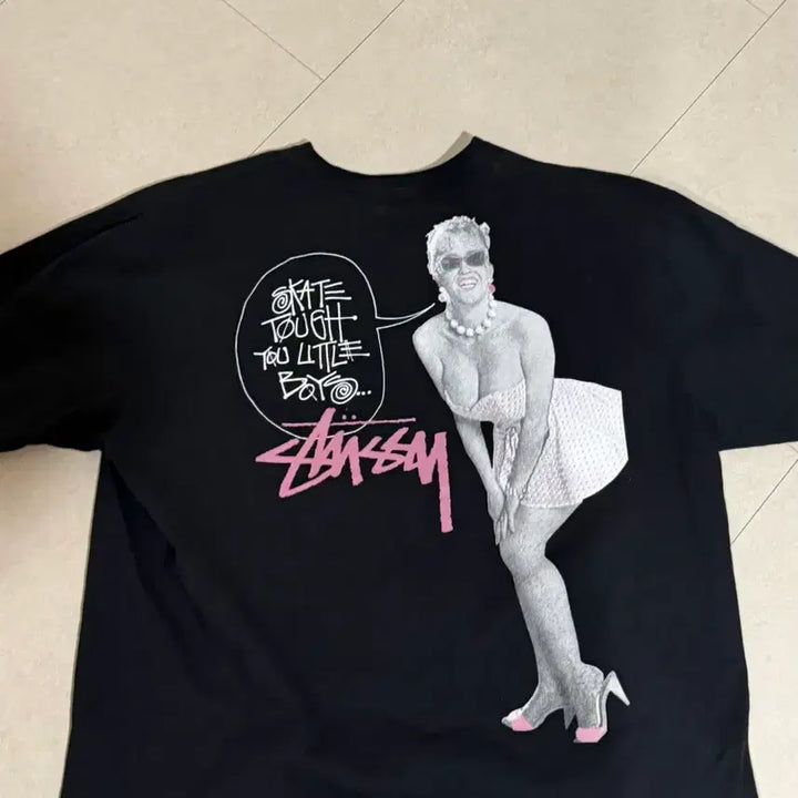 [BUNJANG] Stussy Tough Skate Graphic T-Shirt / 스투시 스케이트 터프 반팔