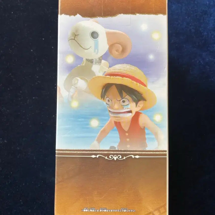 [BUNJANG] One Piece WCF Log Stories Monkey D. Luffy &amp; Going Merry Figure / 원피스 WCF 로그스토리즈 몽키 D. 루피 &amp; 고잉 메리호