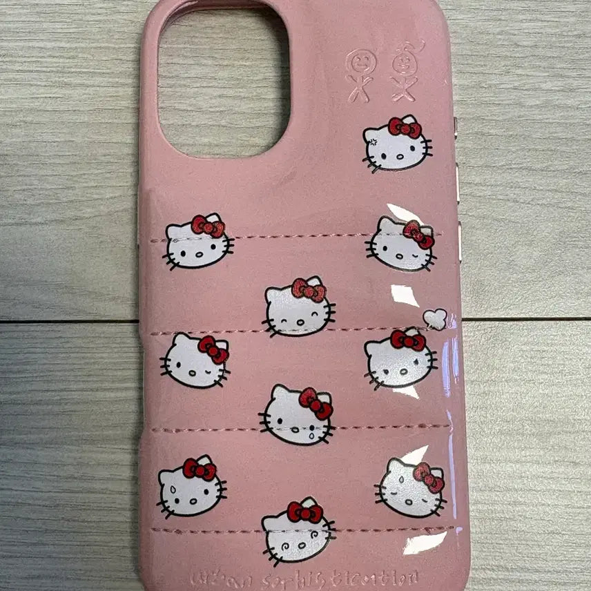 [BUNJANG] Urban Sophisticase Sanrio Hello Kitty iPhone 16 Case / 어반소피케이스 스타일 산리오 헬로키티 아이폰 16 케이스
