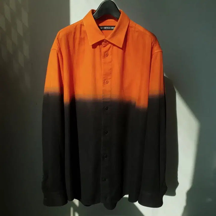 [BUNJANG] Issey Miyake Men 03A/W Twill Cotton Gradation Shirt / 03A/W Issey Miyake Men Gradation shirts
