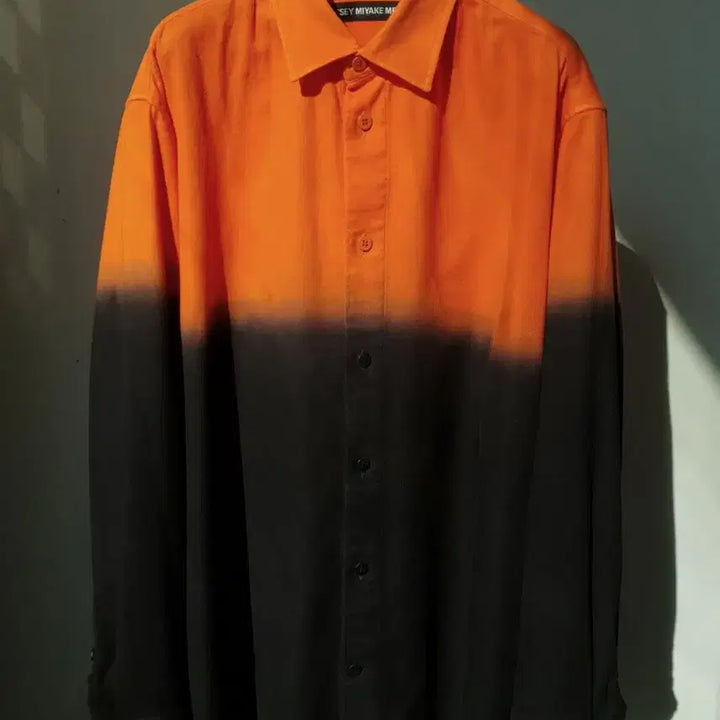 [BUNJANG] Issey Miyake Men 03A/W Twill Cotton Gradation Shirt / 03A/W Issey Miyake Men Gradation shirts