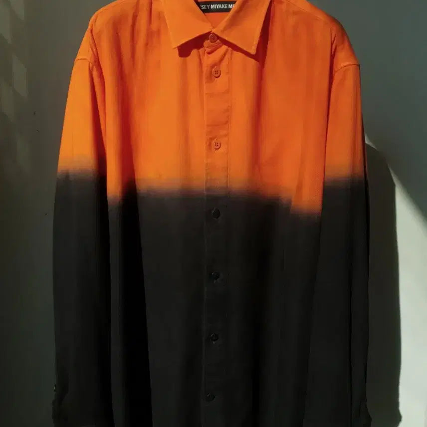 [BUNJANG] Issey Miyake Men 03A/W Twill Cotton Gradation Shirt / 03A/W Issey Miyake Men Gradation shirts