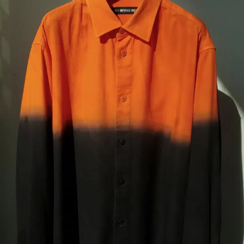 [BUNJANG] Issey Miyake Men 03A/W Twill Cotton Gradation Shirt / 03A/W Issey Miyake Men Gradation shirts