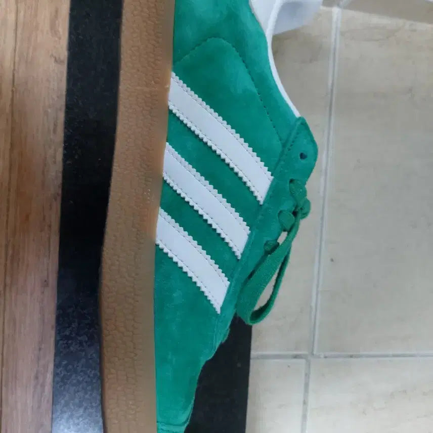 [BUNJANG] Adidas Gazelle Indoor Court Green Cloud White / 아디다스 가젤 코트 그린 클라우드 화이트 235