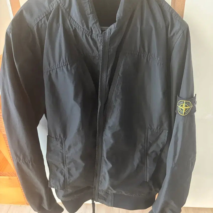 [BUNJANG] Stone Island Bomber Jacket Black / 스톤아일랜드 봄버 자켓 블랙 하자XXX