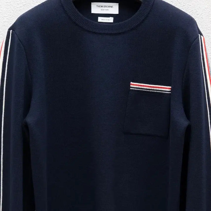 [BUNJANG] Thom Browne Milano Stitch Merino Wool Knit Navy Size 4 (100) / 톰브라운 밀라노스티치 메리노울 니트 네이비 4 (100) MKA367A-