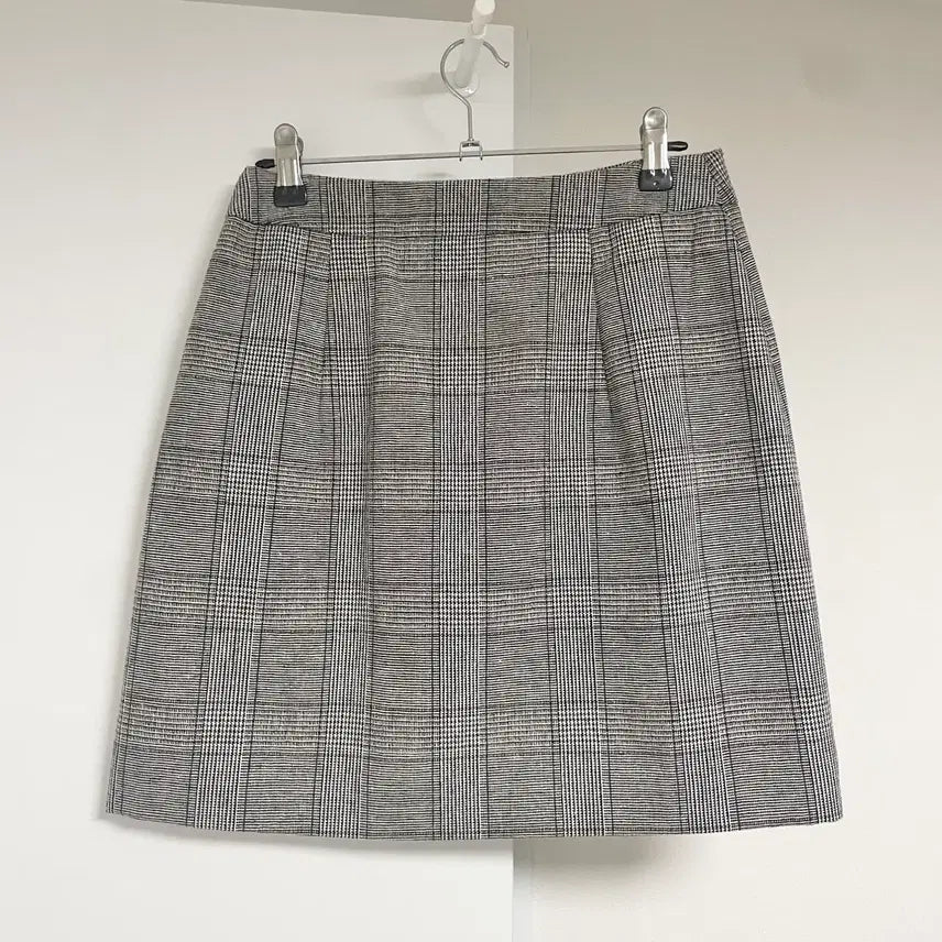 [BUNJANG] 8Seconds Checkered Mini Skirt Size M / [새상품] 에잇세컨즈 체크 미니스커트 70(M)