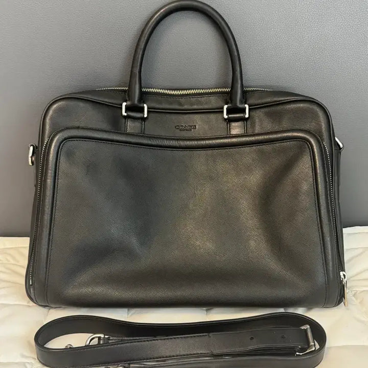 [BUNJANG] Coach Crosby City Brief Leather Messenger Bag 71330 / 올드코치 Coach Crosby City Brief 71330