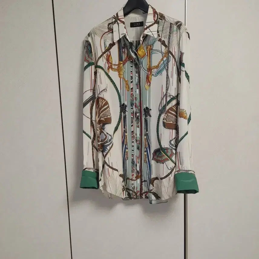 [BUNJANG] Time (Hansem) Silk Blouse / 한섬 타임 실크 블라우스