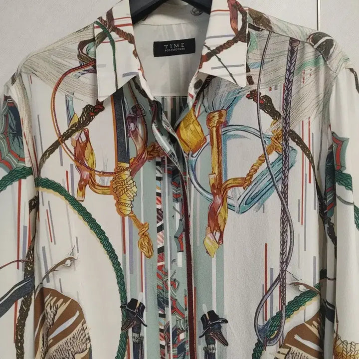 [BUNJANG] Time (Hansem) Silk Blouse / 한섬 타임 실크 블라우스