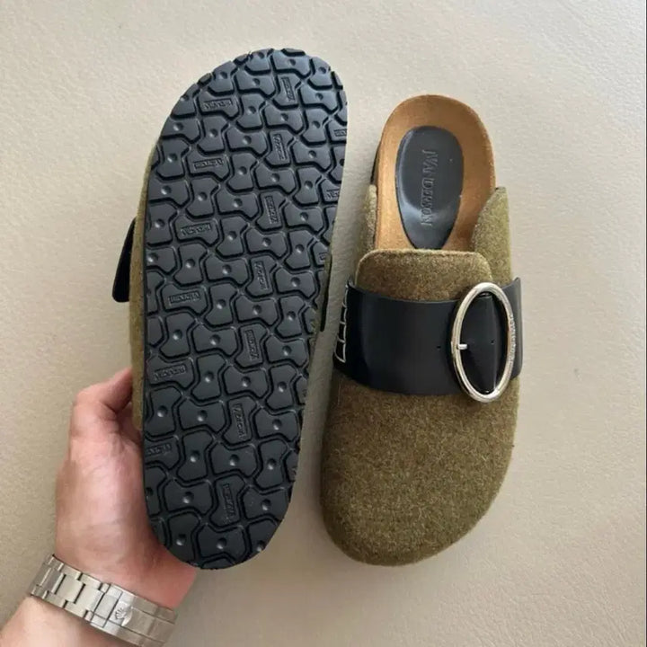 [BUNJANG] JW Anderson Birkenstock Boston Clogs Khaki / JW앤더슨 버켄스탁 보스 보스턴 클로그 카키