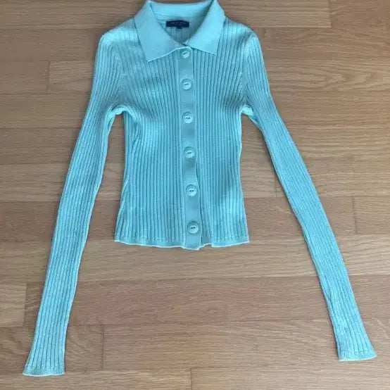 [BUNJANG] rag &amp; bone Mint Ribbed Cardigan XS / 랙앤본 rag&amp;bone 민트 골지 카디건 XS