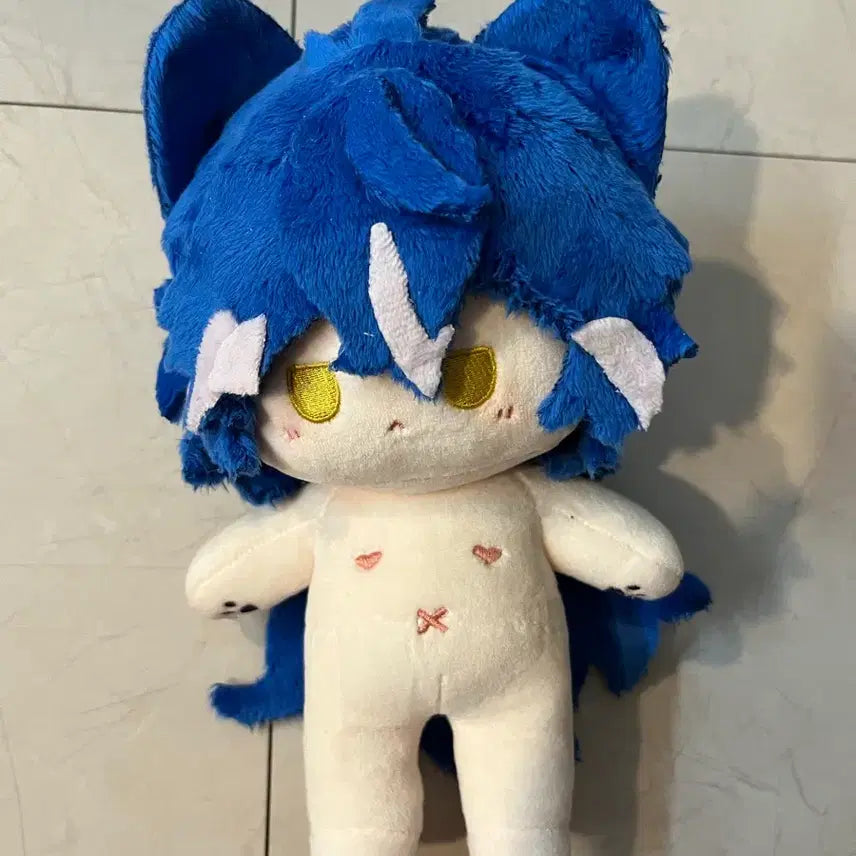 [BUNJANG] Genshin Impact Qiqi 20cm Bone-Stuffed Doll / 원신 플린스 뼈깅 남캐 인형 솜인형 20cm 20깅 판매