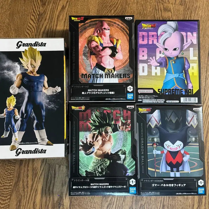 [BUNJANG] Dragon Ball Figures Set (5 Types) / 드래곤볼 피규어 5종 판매