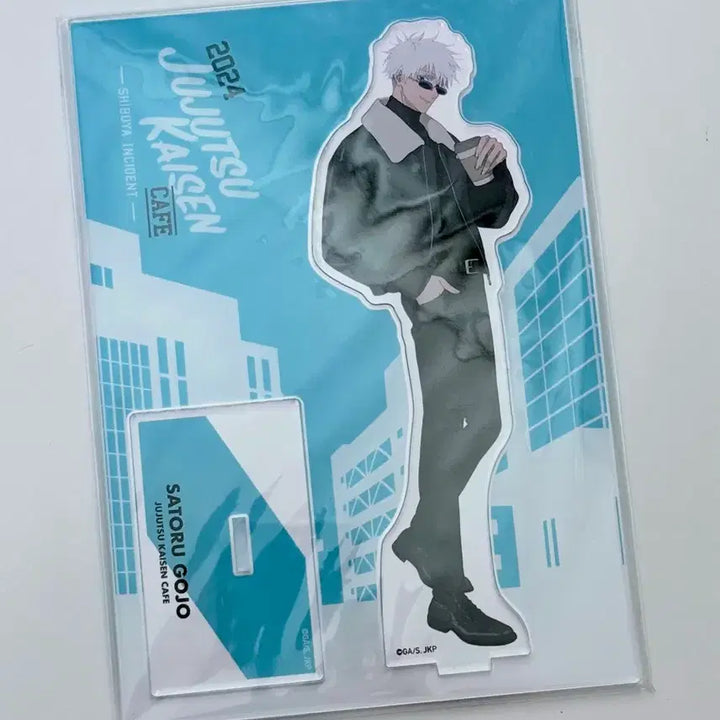 [BUNJANG] Jujutsu Kaisen 2024 Jujucafe Acrylic Standee - Satoru Gojo / 주술회전 2024 쥬쥬카페 아크릴 스탠드 - 고죠 사토루