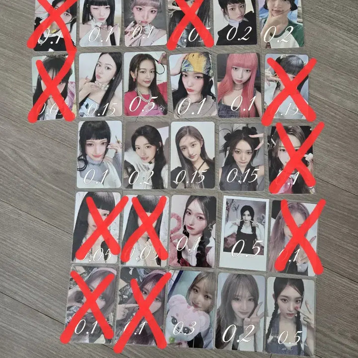 [BUNJANG] IVE Photocard / (탈덕)아이브 포토카드 (IVE 포카)