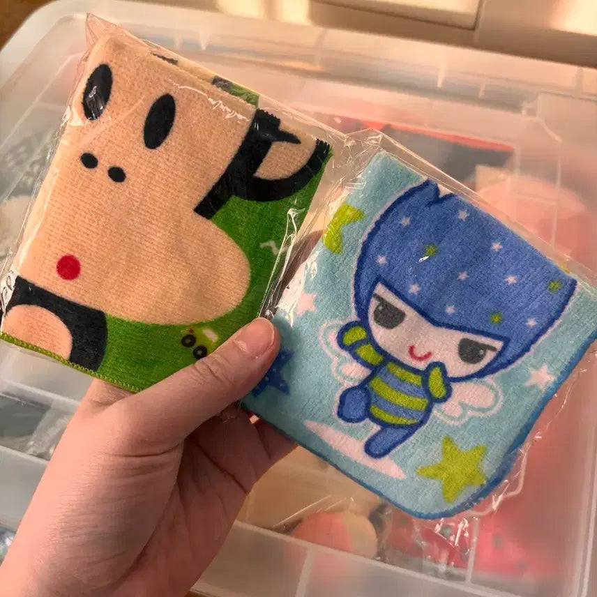 [BUNJANG] Mr.Mong MRK Virus Hand Towel (Vintage) / 고전문구 미스터몽 엠알케이 바이러스 핸드타올